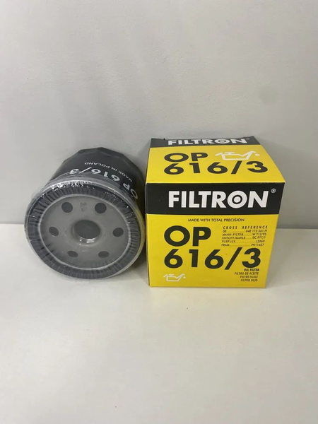 Фильтр масляный FILTRON OP616/3 - купить по выгодным ценам в интернет ...