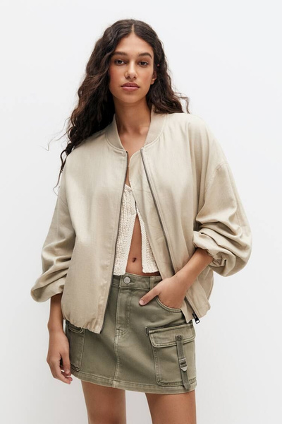 Бомбер Pull&Bear - купить с доставкой по выгодным ценам в интернет ...