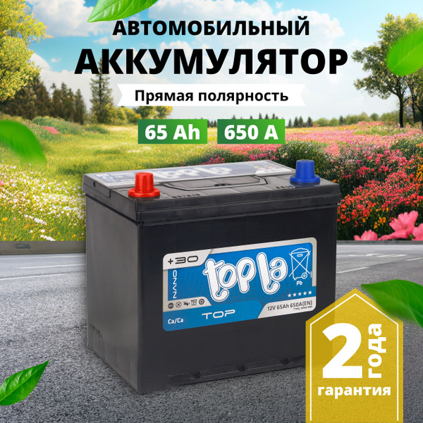 Аккумулятор автомобильный Topla Топла Топ купить по выгодной цене в ...