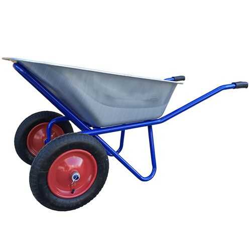 Тачка садовая Тачка оцинкованная (3.25*8", D20, 100л/200кг) 2-х ...