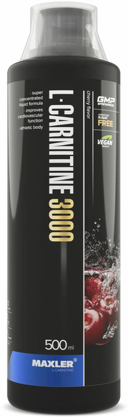Карнитин Maxler L-Carnitine Comfortable Shape 3000 - 500 мл Вишня ...