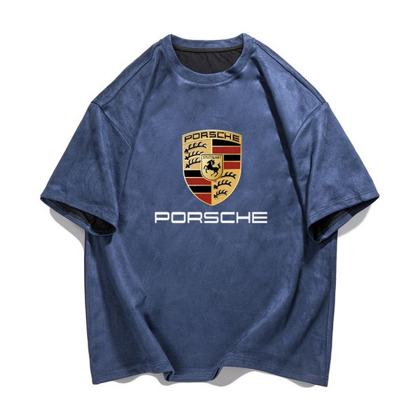 Футболка Porsche, размер 50, цвет синий - купить по выгодной цене в ...