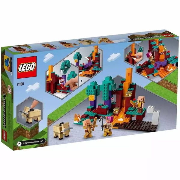 Lego Майнкрафт Кривые джунгли 21168 - купить с доставкой по выгодным ...