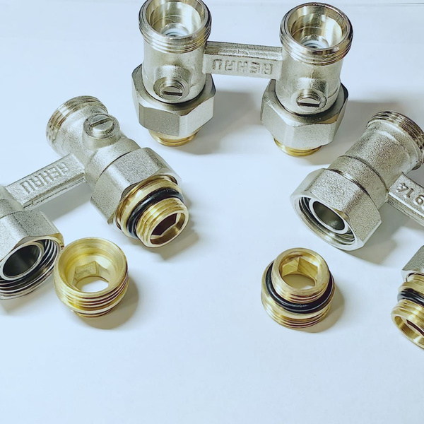 Узел нижнего подключения rehau мультифлекс прямой G 1/2" x G 3/4" Rehau ...