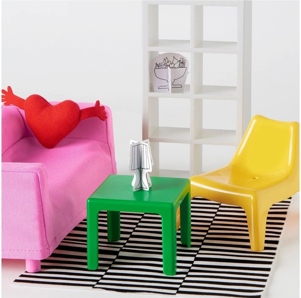 IKEA HUSET Мебель кукольная гостиная ИКЕА ХУСЕТ - купить с доставкой по ...