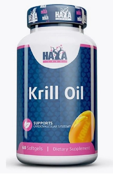 Haya Labs Krill Oil 500mg / КРИЛЕВОЕ МАСЛО 500 МГ / 60 soft - купить с ...