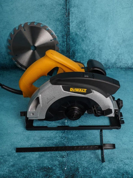 Циркулярная пила дисковая DeWalt 1200W сетевая погружная Деволт ...