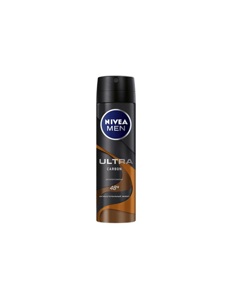 Характеристики Антиперспирант-спрей Nivea Men Ultra Carbon, 150 мл, 1 ...