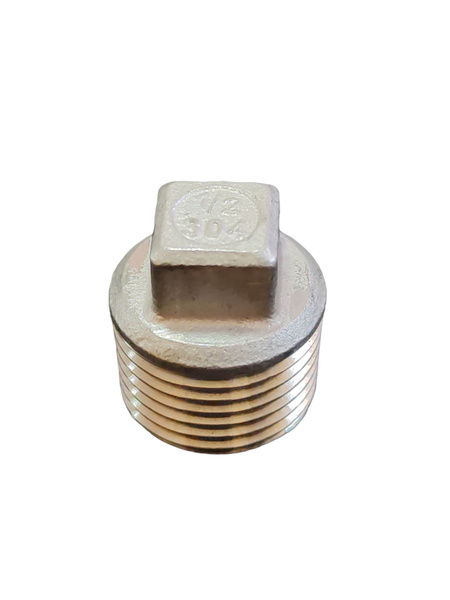 Заглушка 1/2" наружная резьба, нержавеющая сталь 304, заглушка 1/2 ...