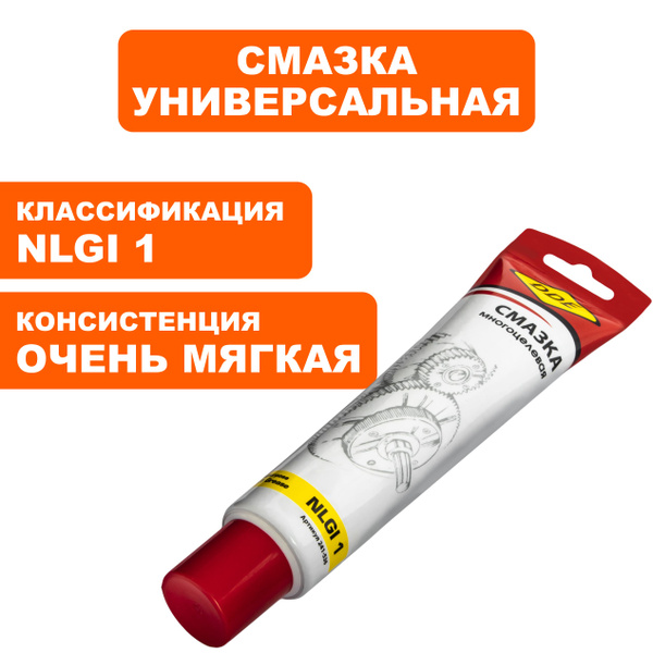 Смазка универсальная DDE Multipurpose ЕР-1 Grease, классификация NLG 1 ...