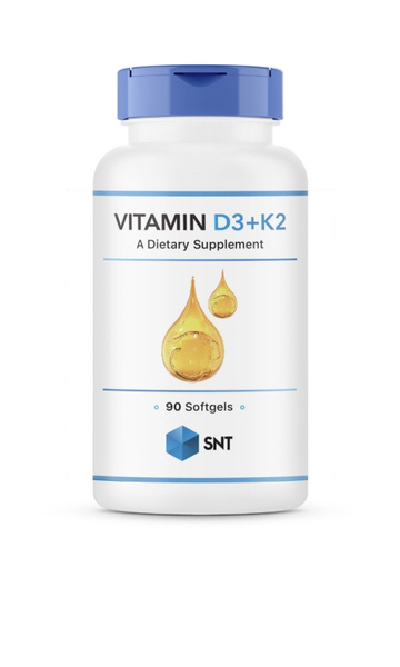 Характеристики Витамин Д3 + K2 SNT Vitamin D3 + K2 2000 IU/45 mcg 90 ...