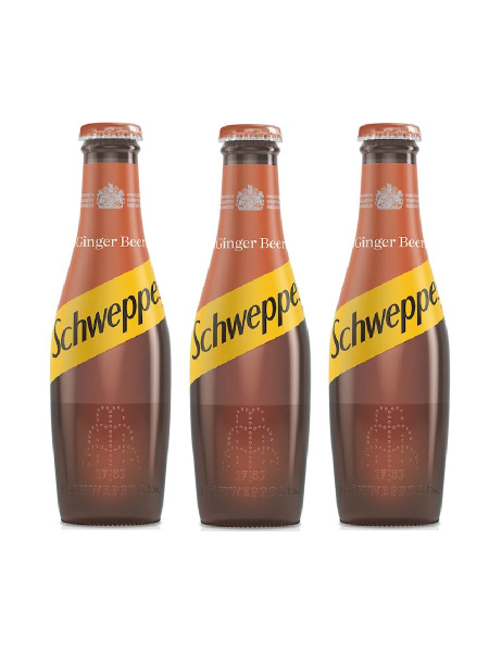 Газированный напиток Schweppes Джинджер Бир, 200 мл х 3 шт - купить с ...