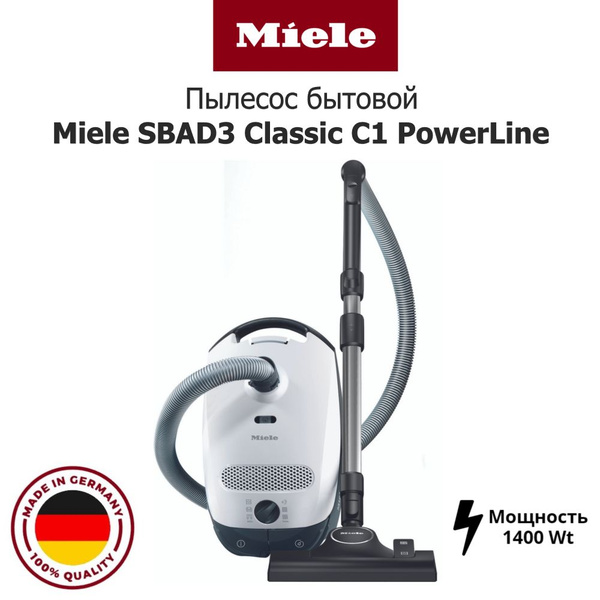 Бытовой пылесос Miele Classic C1, белый - купить по низким ценам в ...