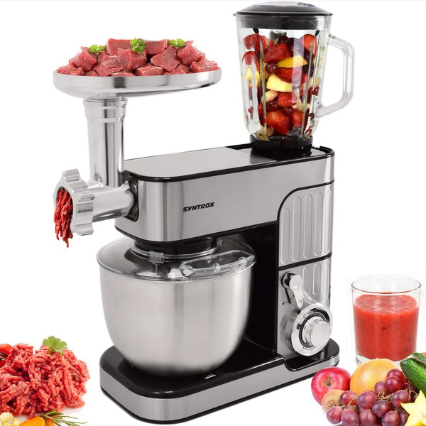 Характеристики Кухонный комбайн Syntrox Germany 25.Kuechen-Chef_KM-5.5L ...