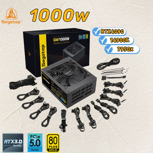 Segotep Блок питания компьютера блок питания 1000w для компьютера/ 80 ...