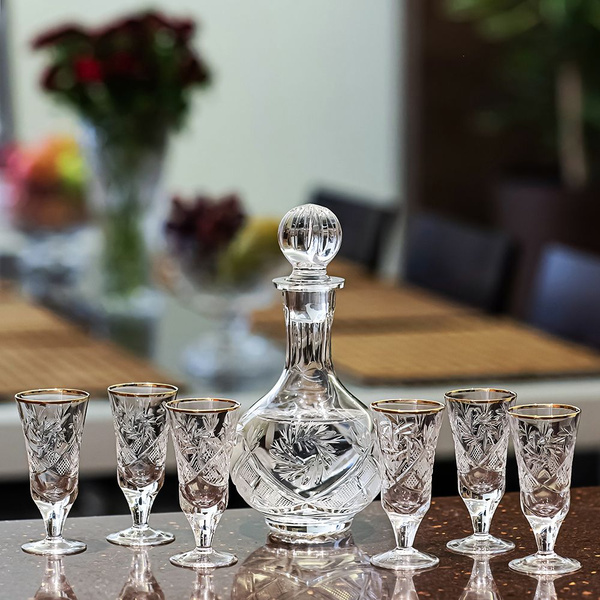 Набор рюмок Неман Стеклозавод, 25 мл, Хрусталь купить c доставкой на ...