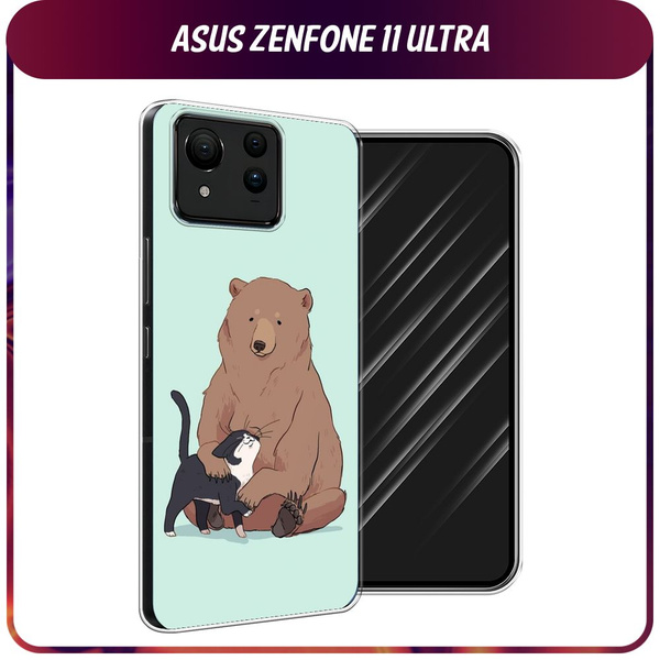 Силиконовый чехол на Asus ZenFone 11 Ultra / Асус Зенфон 11 Ультра ...