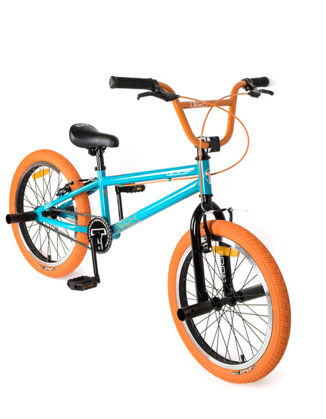 Велосипед трюковой BMX TECH TEAM GOOF 20" бирюзово-оранжевый купить c ...
