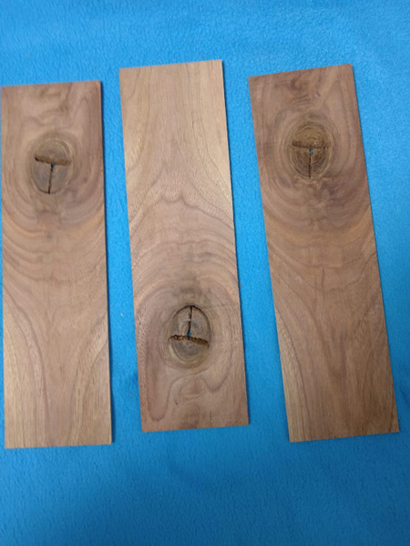 Шпон американского ореха 3мм рустик. 3шт. 335х97х3мм. - купить с ...