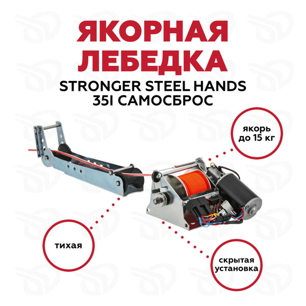 Прочие аксессуары и комплектующие для судов STRONGER Steel Hands 35i ...