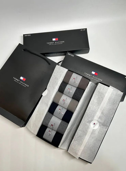 Комплект носков Tommy Hilfiger Носки, 6 пар - купить с доставкой по ...