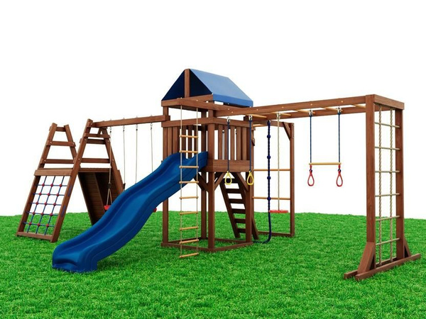 Детская площадка для улицы и дачи Timber Fort A19. Детская игровая ...