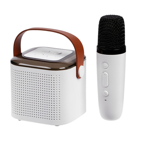 Мини караоке-система Y1, 5 Вт, микрофон, 800/400мАч, Jack 3.5, Type-С ...