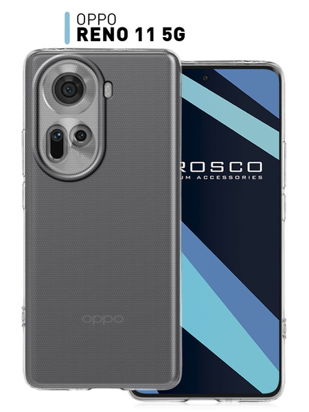 Чехол для OPPO Reno 11 5G (Оппо Рено 11 5Г) с защитой модуля камер ...