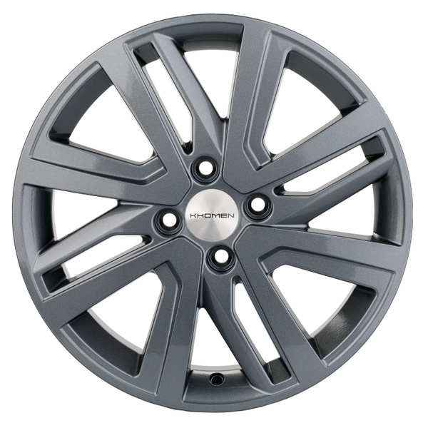 Колесный диск Khomen Wheels 16x6" PCD4x100 ET48 D54.1 Литой - купить по ...
