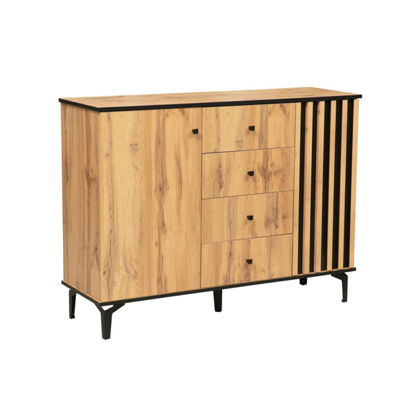 Комод Олмеко Либерти, 128x42x95 см, 4 ящ. - купить по выгодной цене в ...