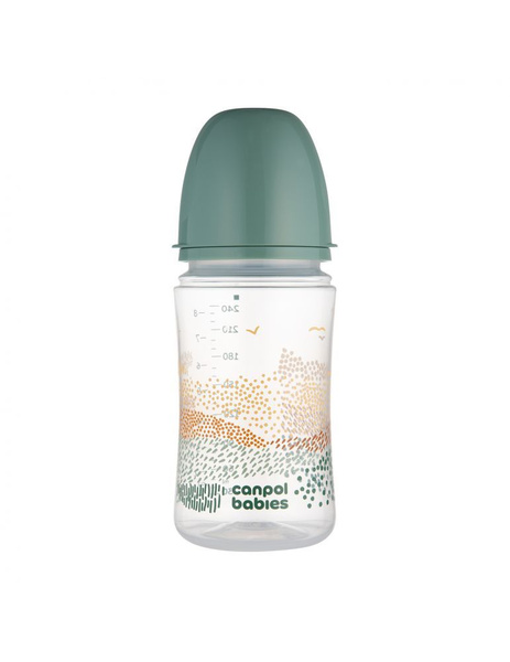 Canpol Babies Бутылочка пластиковая EasyStart, антиколиковая, с широким ...