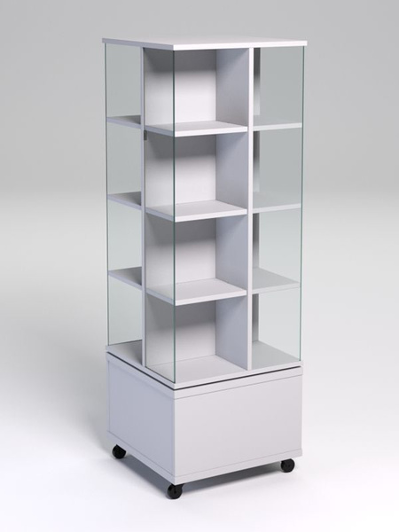 Стеллаж торговый Стеллаж﻿-вертушка "БУКИН" для книг, 52х52х154 см ...