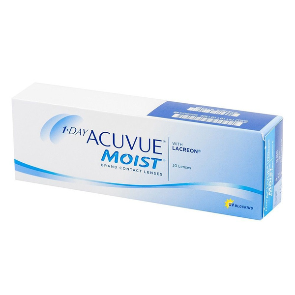 Линзы контактные Акувью/Acuvue 1day Moist №30 /-6,50/ - купить с ...