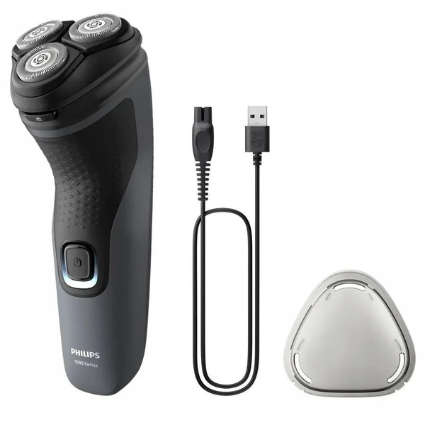 Электробритва Philips Shaver 1000 Series S1142/00, аккумуляторная, для ...