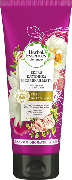 Herbal Essences / Хербал Эсенсес Белая клубника и сладкая мята Очищение ...