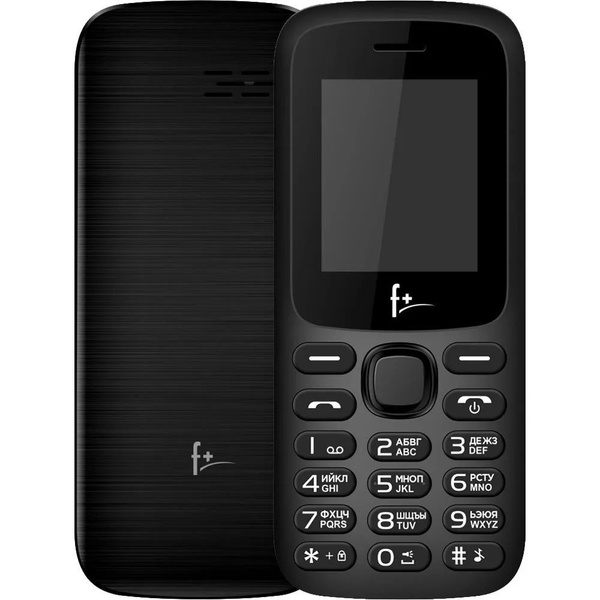 Мобильный телефон F+ F197 сотовый кнопочный, черный - купить по ...