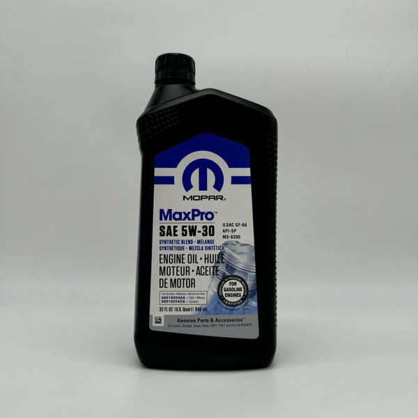 Масло моторное MOPAR 5W-30 Полусинтетическое - купить в интернет ...