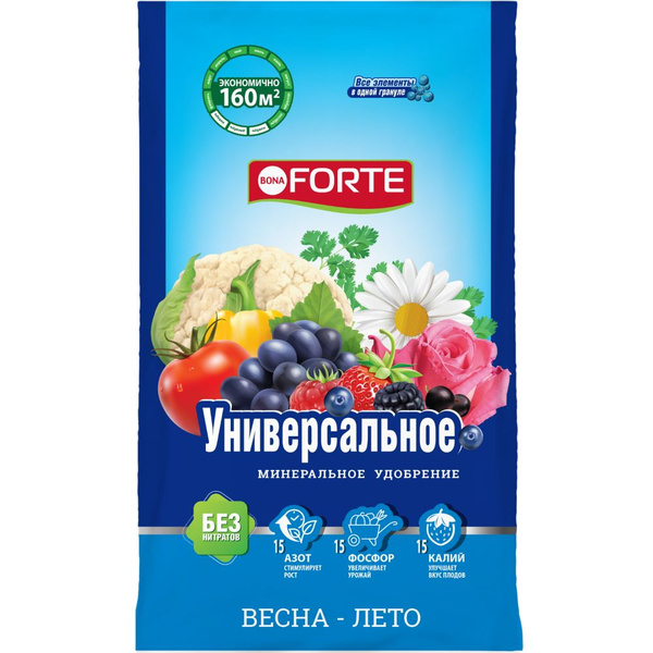 Универсальное удобрение для сада и огорода с микроэлементами ВЕСНА-ЛЕТО ...