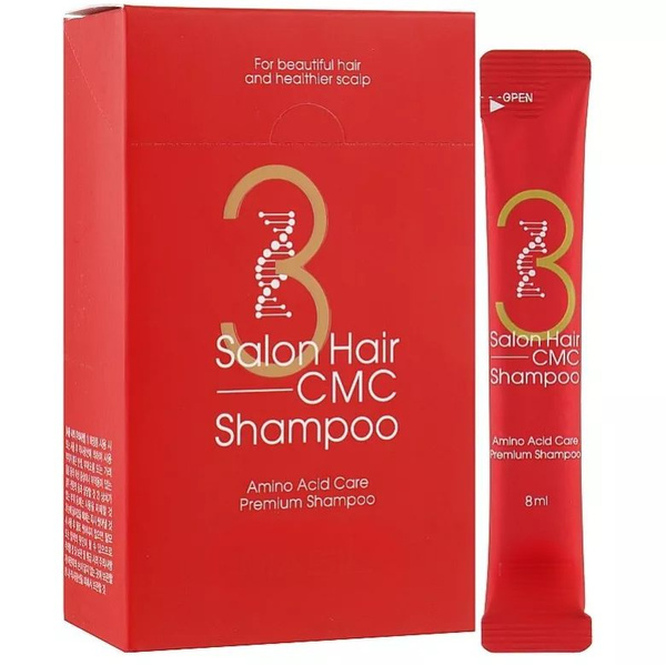 Восстанавливающий профессиональный шампунь с керамидами 3 Salon Hair ...