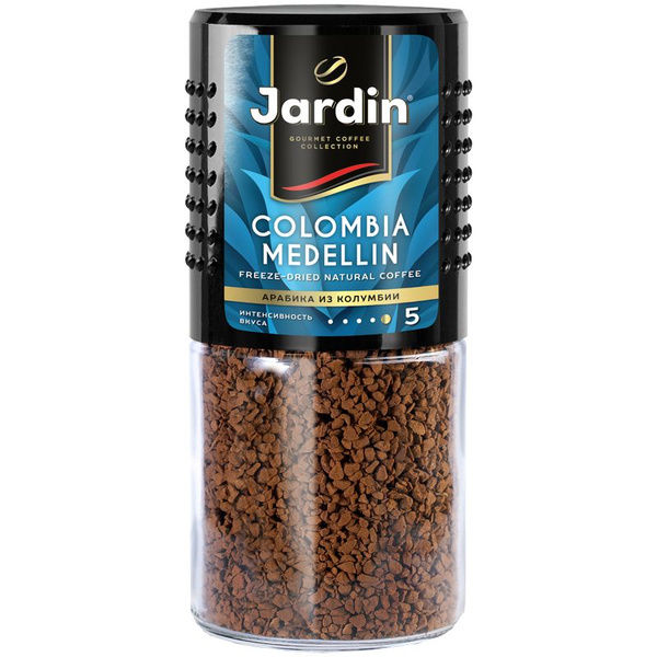 Кофе растворимый Jardin "Colombia Medellin", сублимированный ...