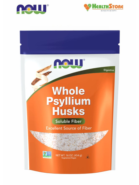 NOW Whole Psyllium Husks 454г Нау Фудс Цельная оболочка семян ...