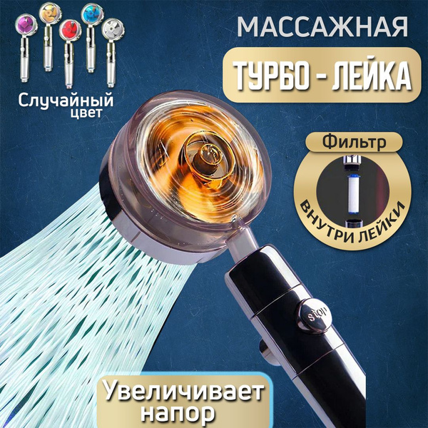 Лейка для душа с вентилятором и фильтром Insomnia Shop / душевая лейка ...