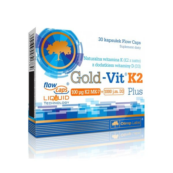Olimp Sport Nutrition Gold-Vit K2 Plus витамин К 30 капсул купить на ...