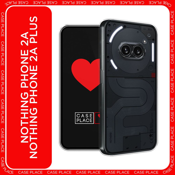 Чехол на RNothing Phone 2a/2a Plus / Нотинг Фон 2а/2а Плюс, прозрачный ...