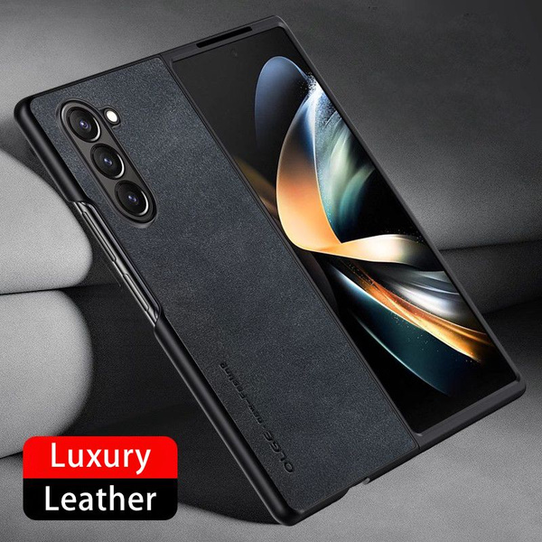 OLGE Роскошный кожаный чехол для Samsung Galaxy Z Fold6 5G ( Самсунг ...