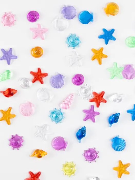 Акриловые кристаллы Color Si Морские ракушки 50 шт - купить с доставкой ...