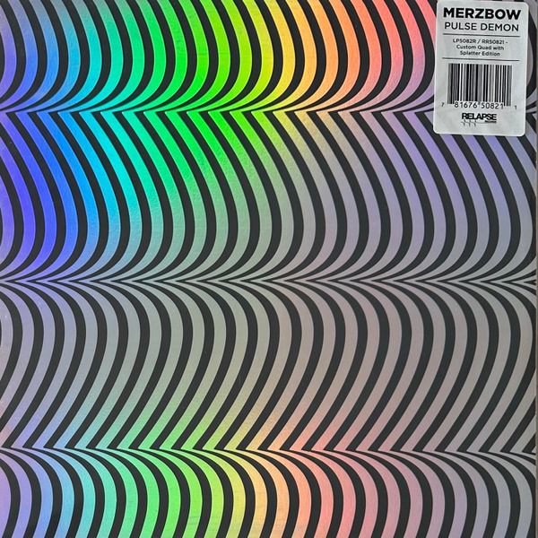 MERZBOW PULSE DEMON カラーvinyl 2LP Merzbow – Pulse Demon – 2 x Vinyl (Black Ice And Milky Clear