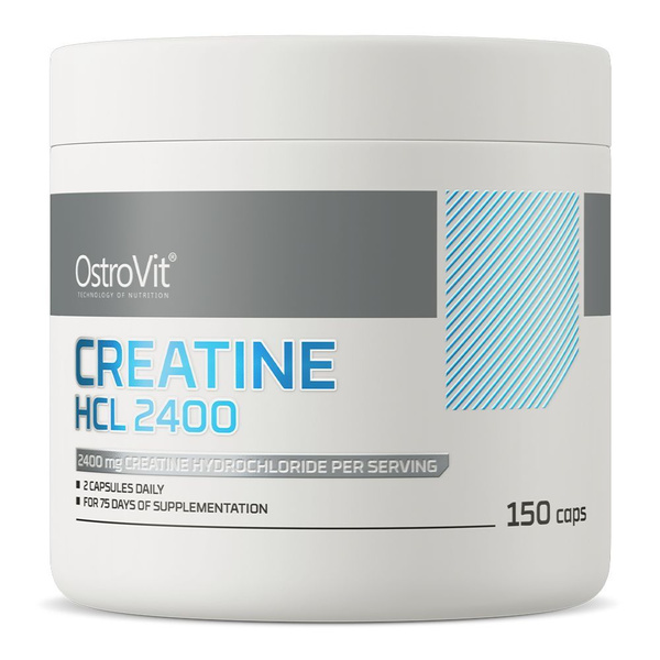 Креатин моногидрат OstroVit Creatine HCl 2400 mg 150 капсул - купить с ...