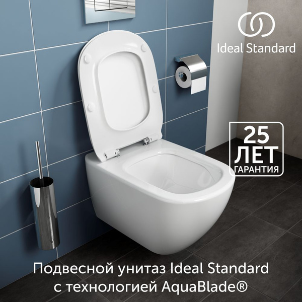 Характеристики Унитаз подвесной Ideal Standard Tesi в комплекте с ...