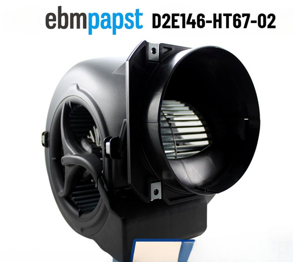 EBMPAPST D2E146-HT67-02 230V 1.75A Двойной вход центробежный барабанный ...